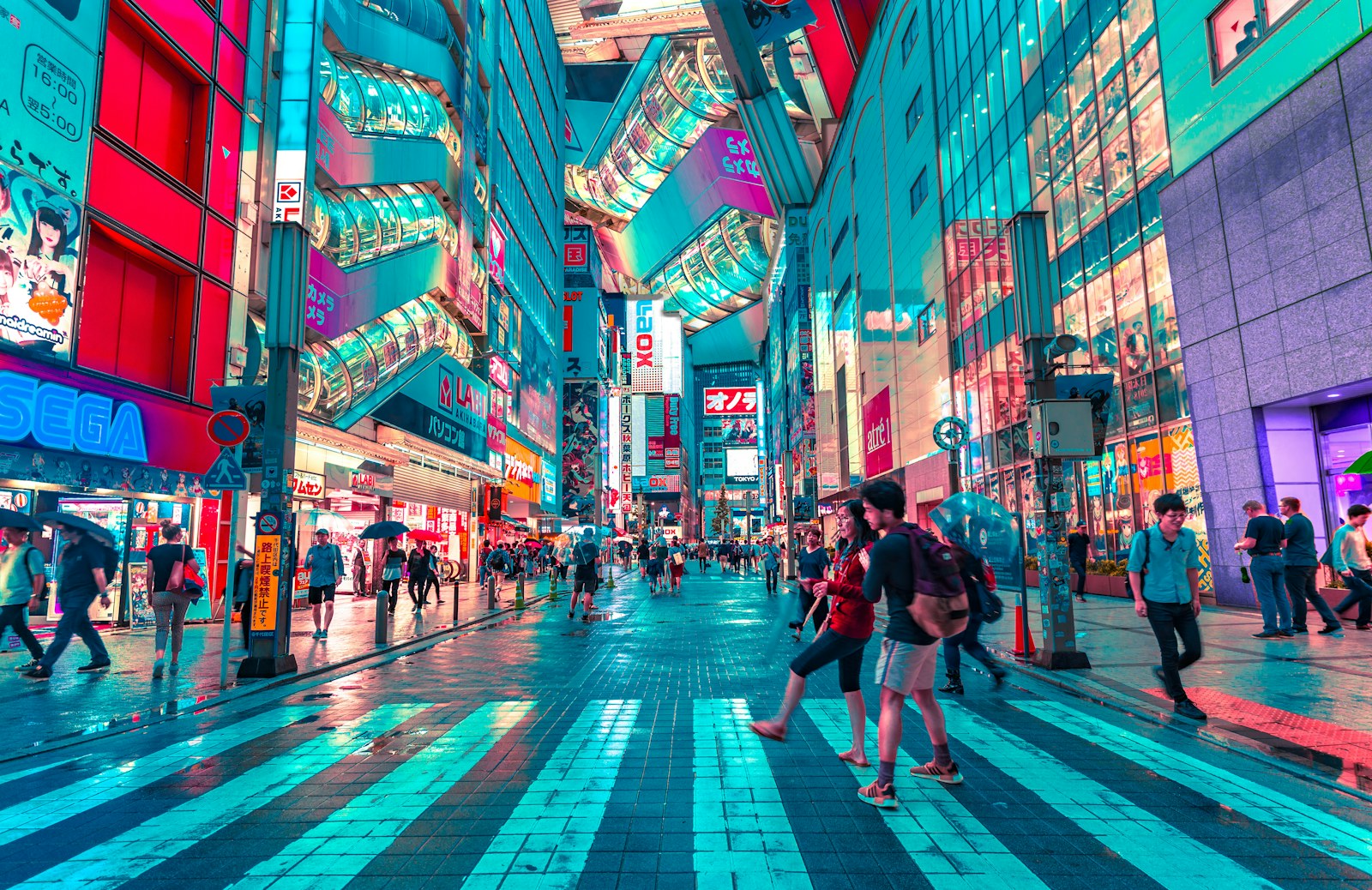 Japan travel scenery for Kobe Harborland